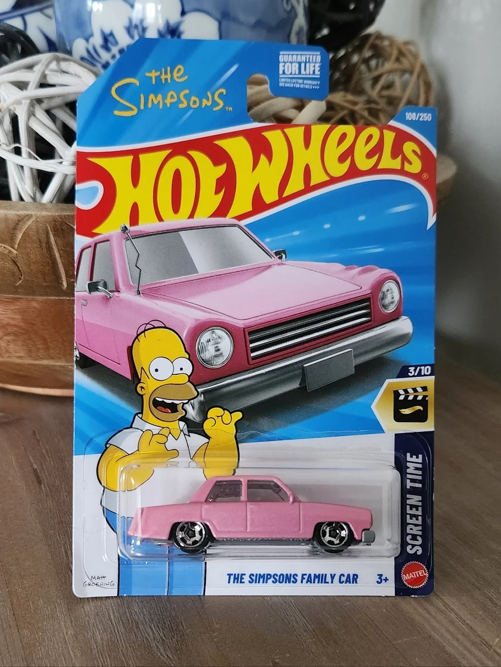 🍩 NWT: Hot Wheels The Simpsons Family Car (Screen Time) Classuc Tv Series 🍩